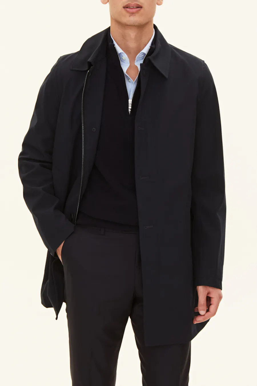 Regular Fit Technical Coat