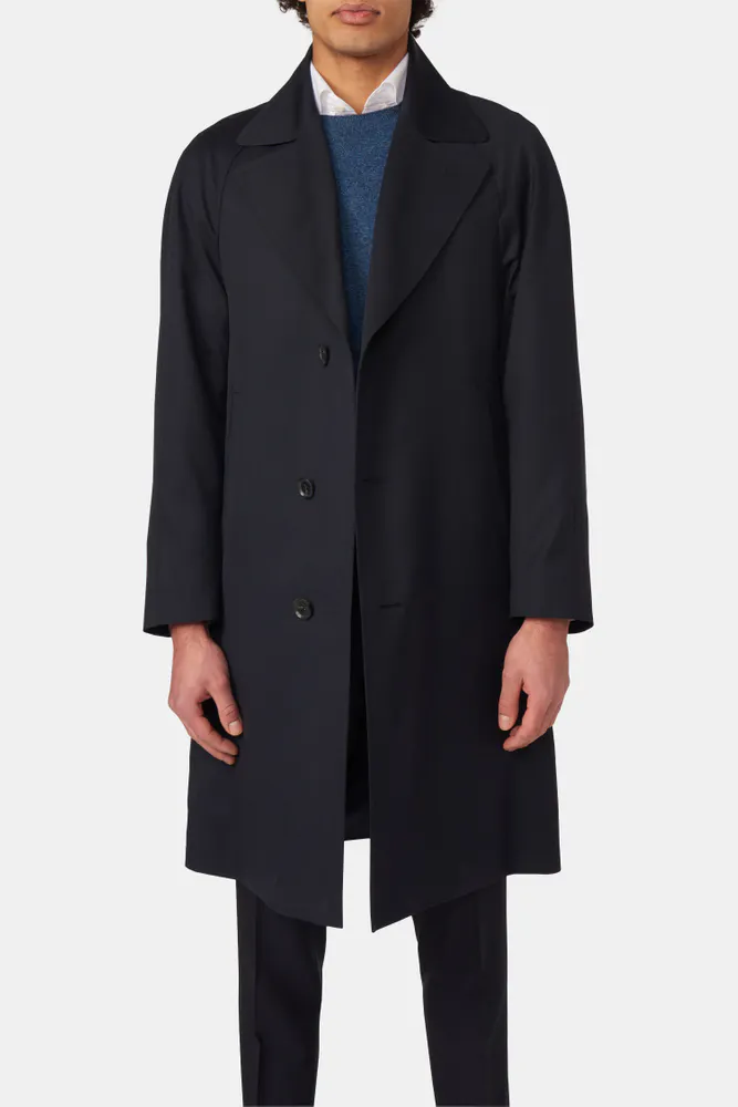 Regular Fit Twill Coat