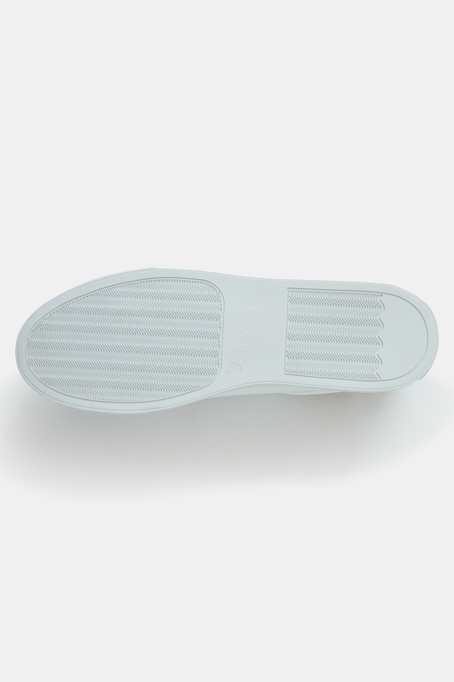 Casual Leather Sneakers - White | Oscar Jacobson