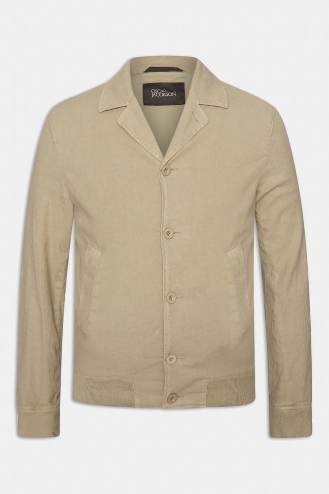 Blouson Linen Jacket