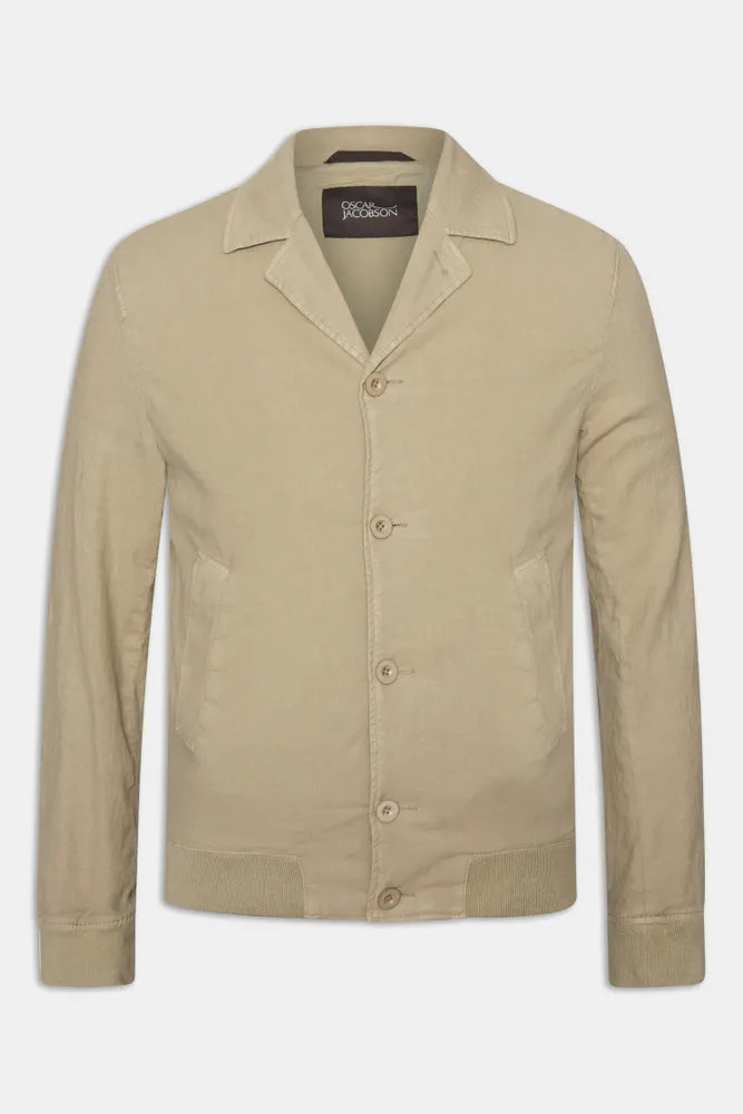 Blouson Linen Jacket