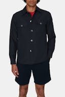 Regular Fit Brushed Twill Overshirt