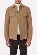 Regular Fit Overshirt Bouclé Wool