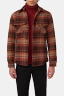 Regular Fit Brushed Wool Overshirt