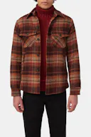 Regular Fit Brushed Wool Overshirt