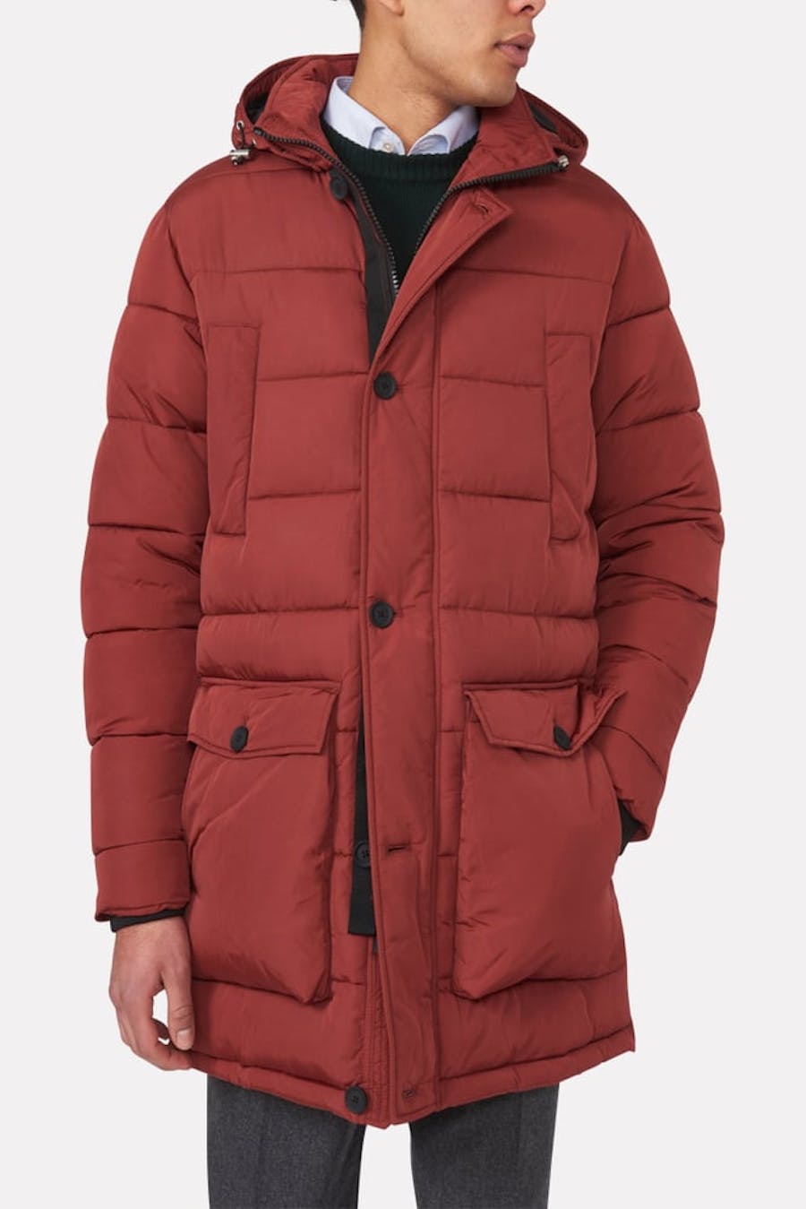 Padded Functional Nylon Jacket