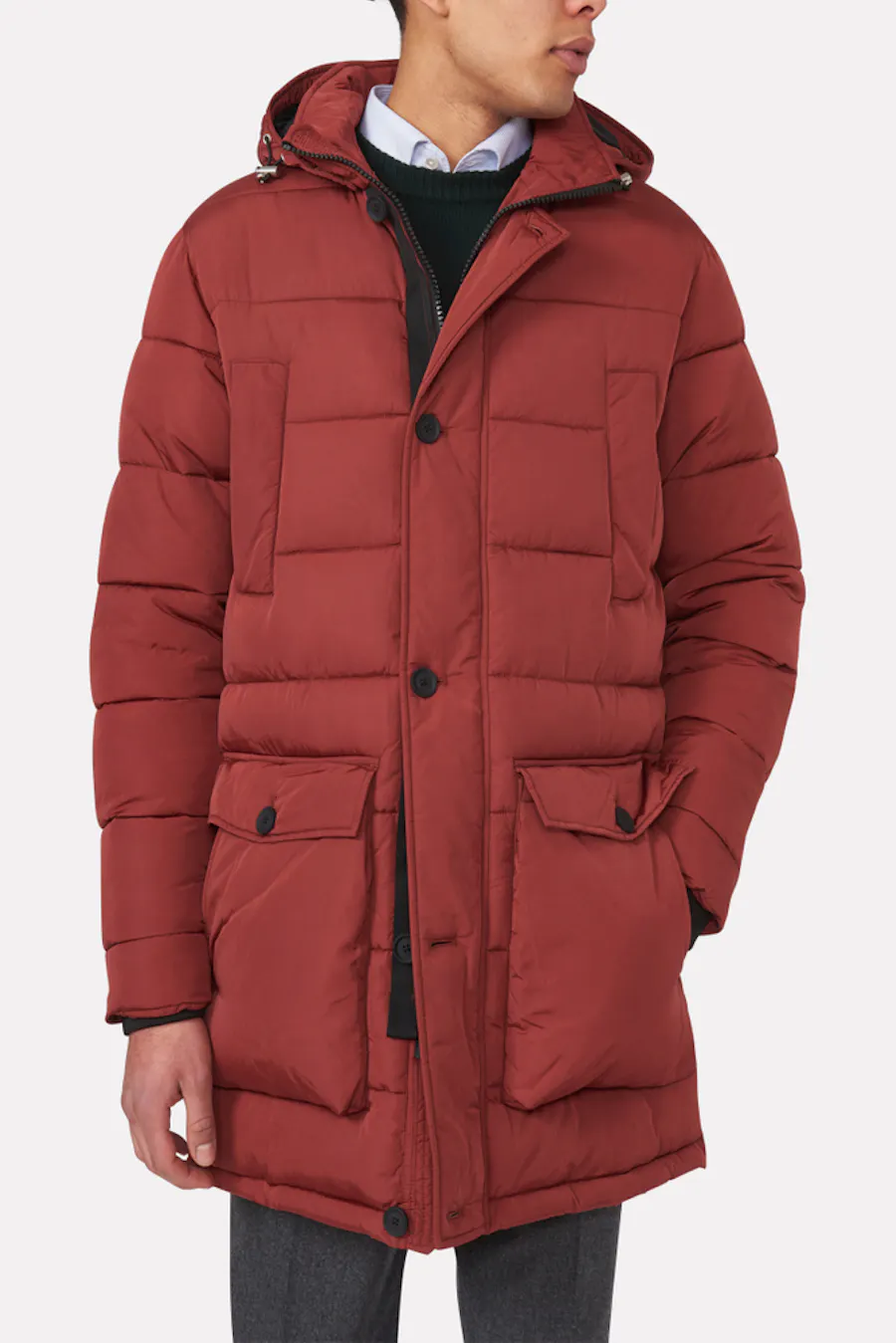 Padded Functional Nylon Jacket