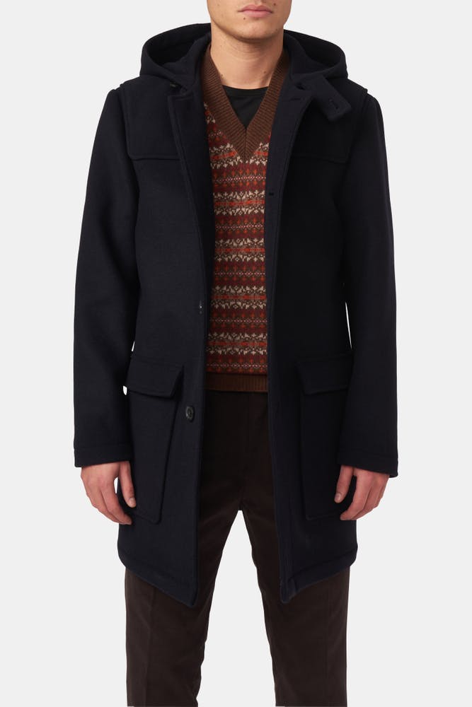 Duffle Brushed wool Coat