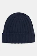 Knitted Rib structure hat