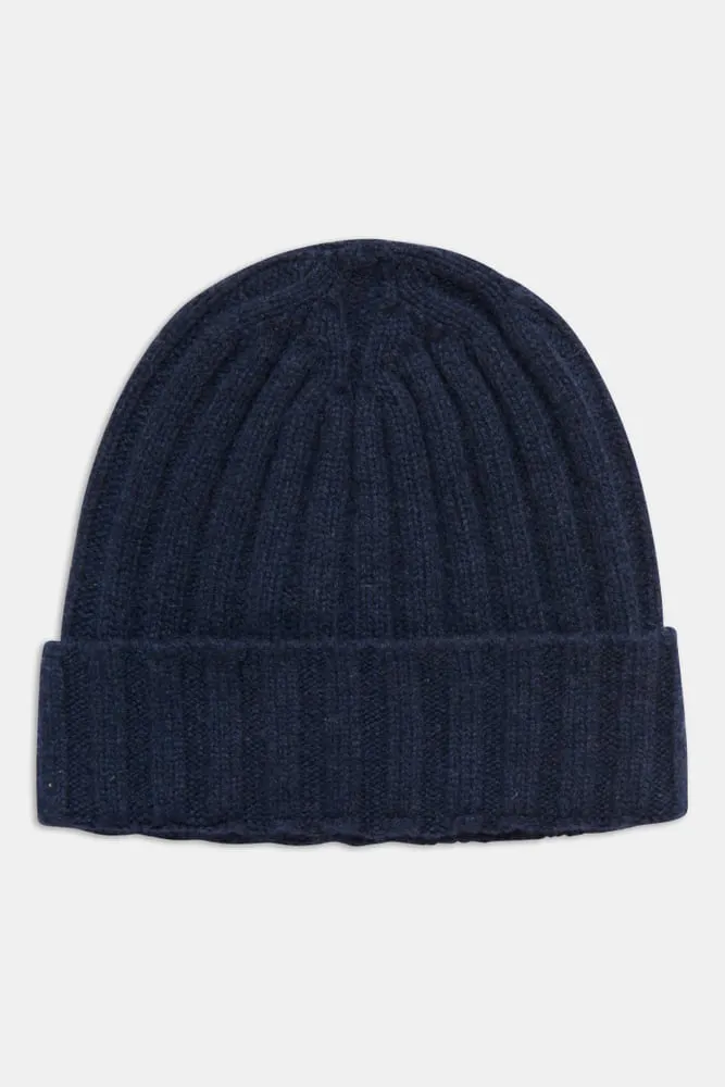 Knitted Rib structure hat