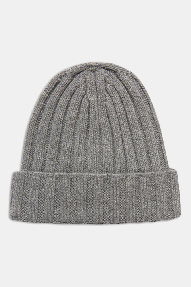 Knitted Rib structure hat
