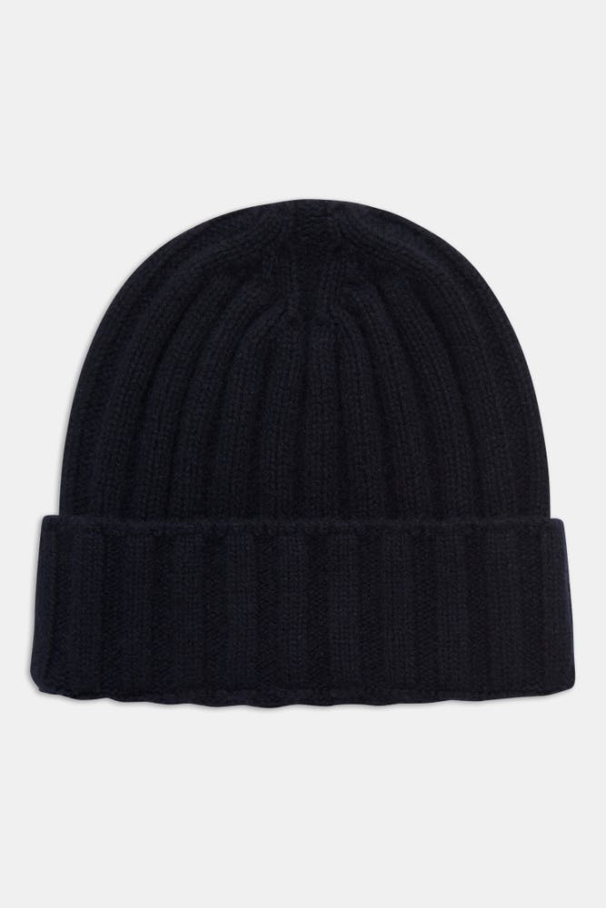 Knitted Rib structure hat