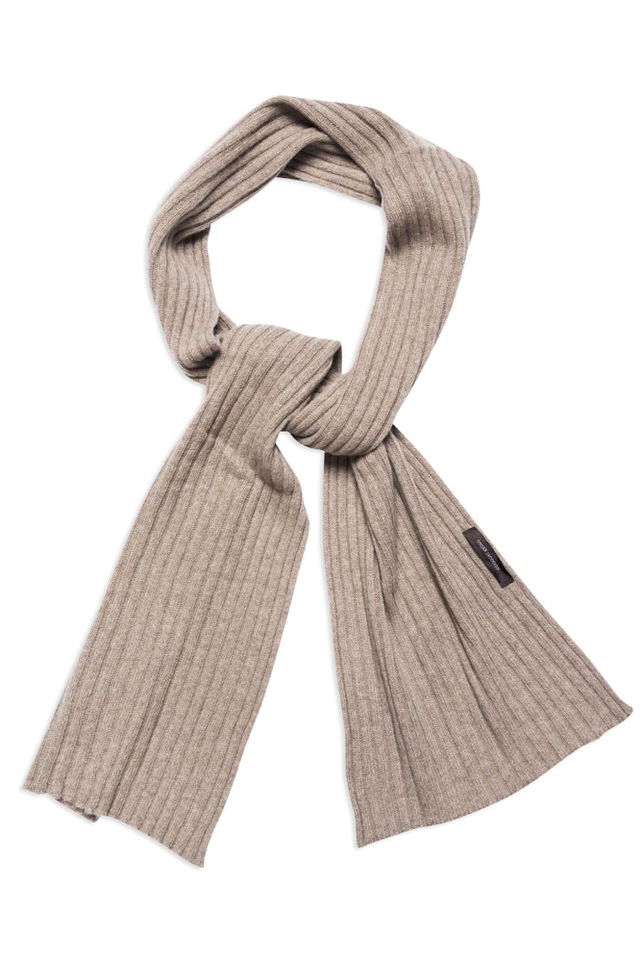 Knitted Brushed Cashmere Scarf