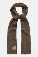 Knitted Brushed Cashmere Scarf