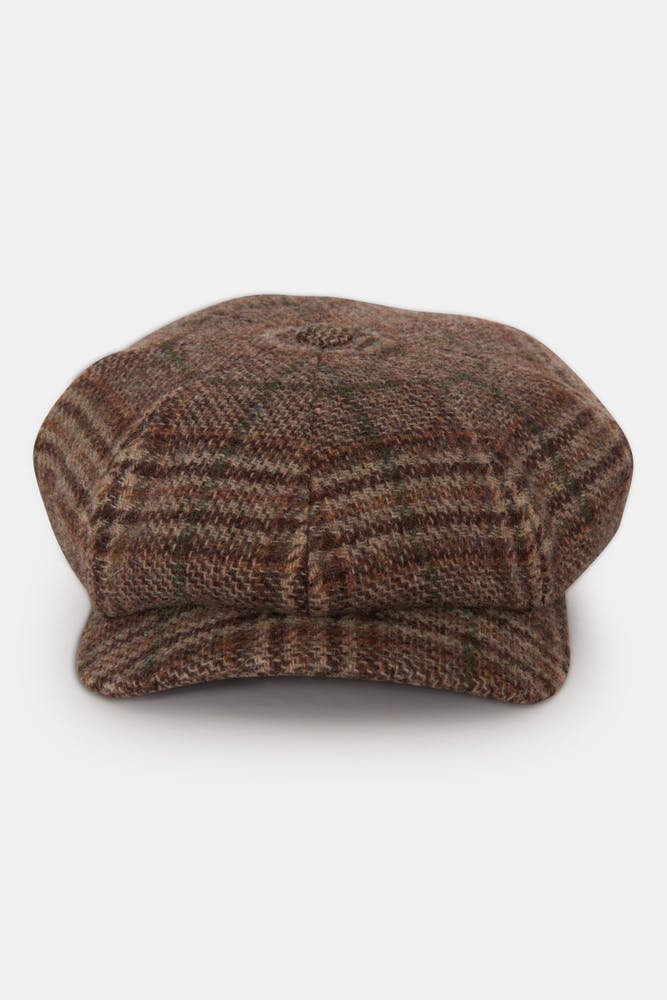 Newsboy Checked Cap