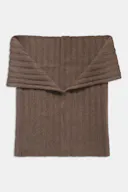 Knitted Brushed Cashmere Scarf