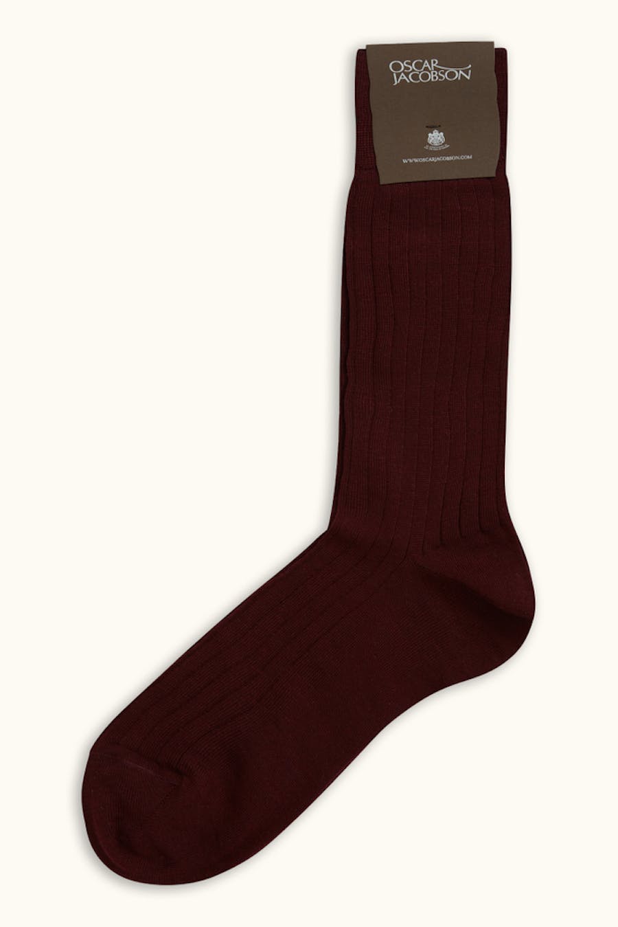 Mid-length Ribbed Wool Stretch Socks