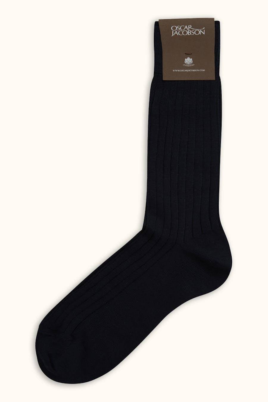 Mid-length Ribbed Wool Stretch Socks