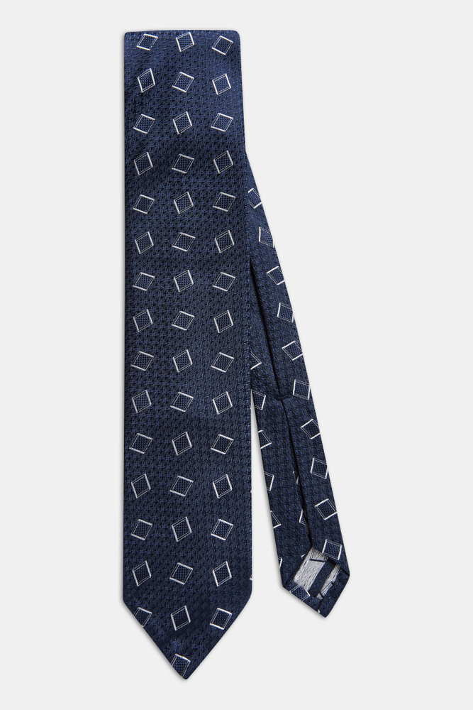 7-Fold Jacquard Silk Tie