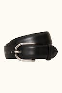Round Buckle French Bocalf Belt