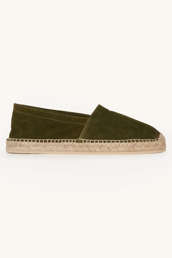 Suede Espadrille