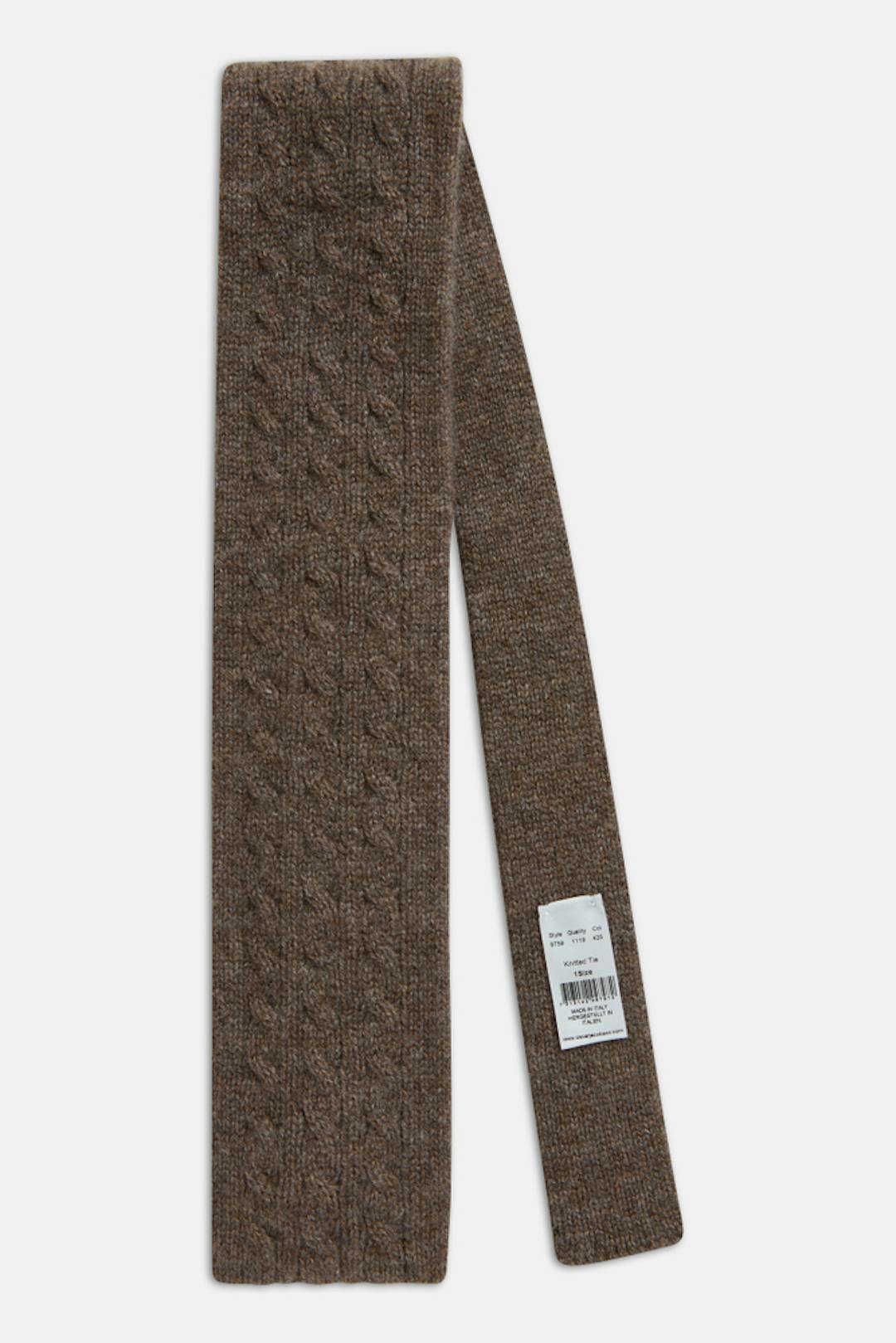 Kabelstrikket Slips Kasjmir