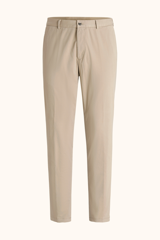 Slim Fit Cotton Stretch Trousers