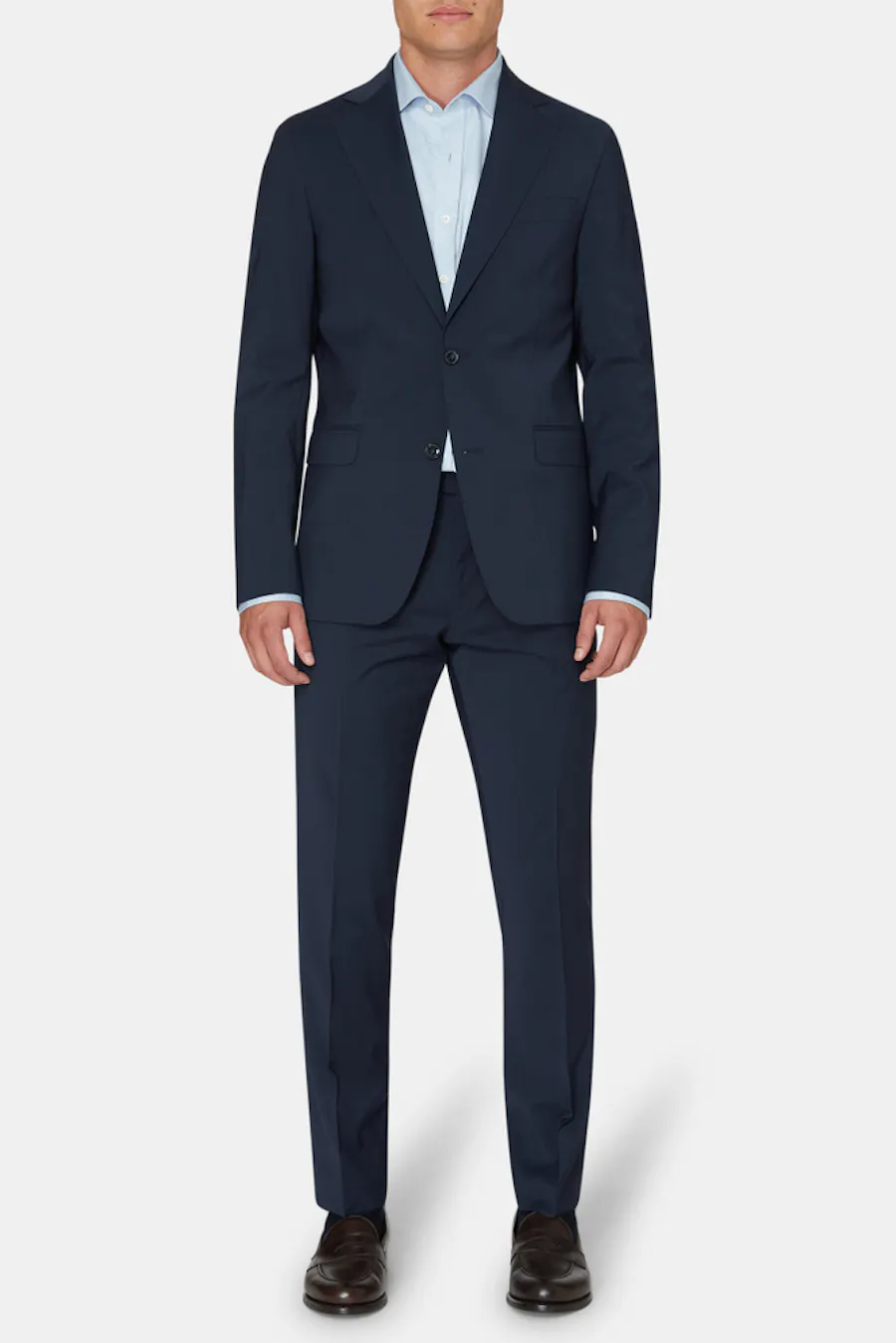 Slim Fit Microstructure Dress