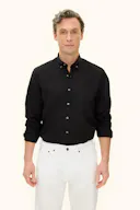 Regular Fit Button Down Linneskjorta