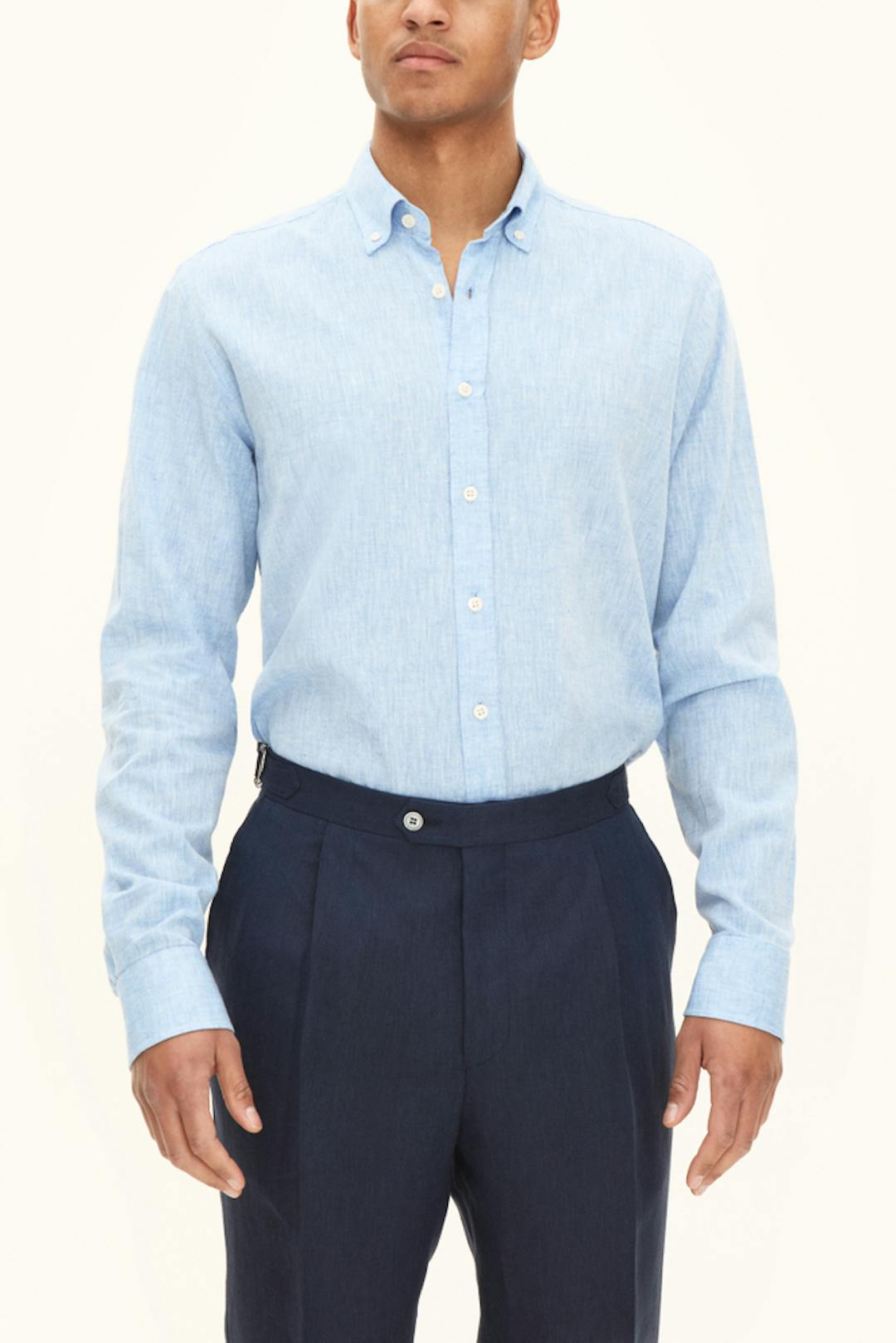 Regular Fit Button Down Linkjorte