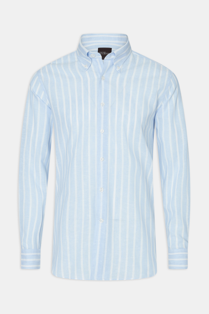 Regular Fit Button Down Skjorte Cottolin