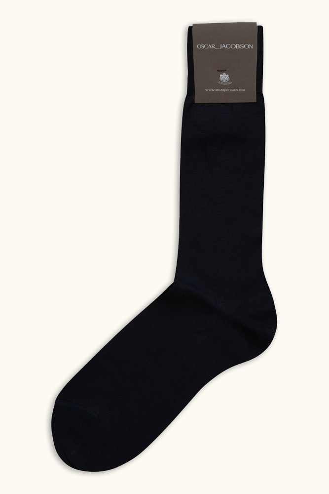 Mid-length Mercerized Cotton Socks