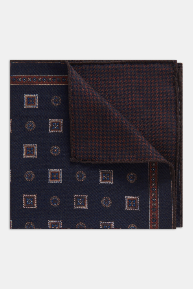 Jaquard Handkerchief