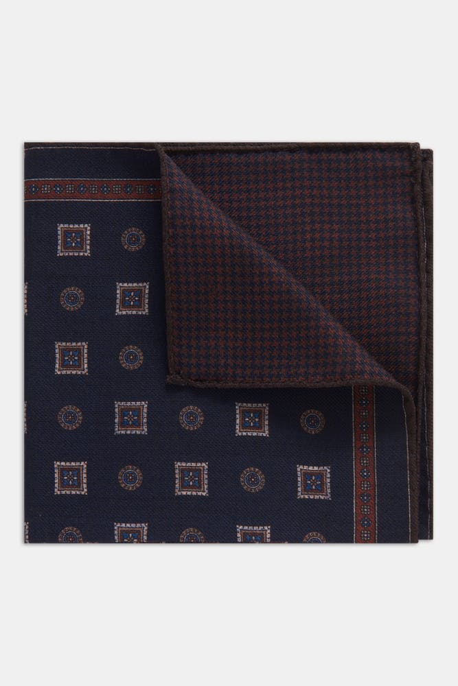 Jaquard Handkerchief