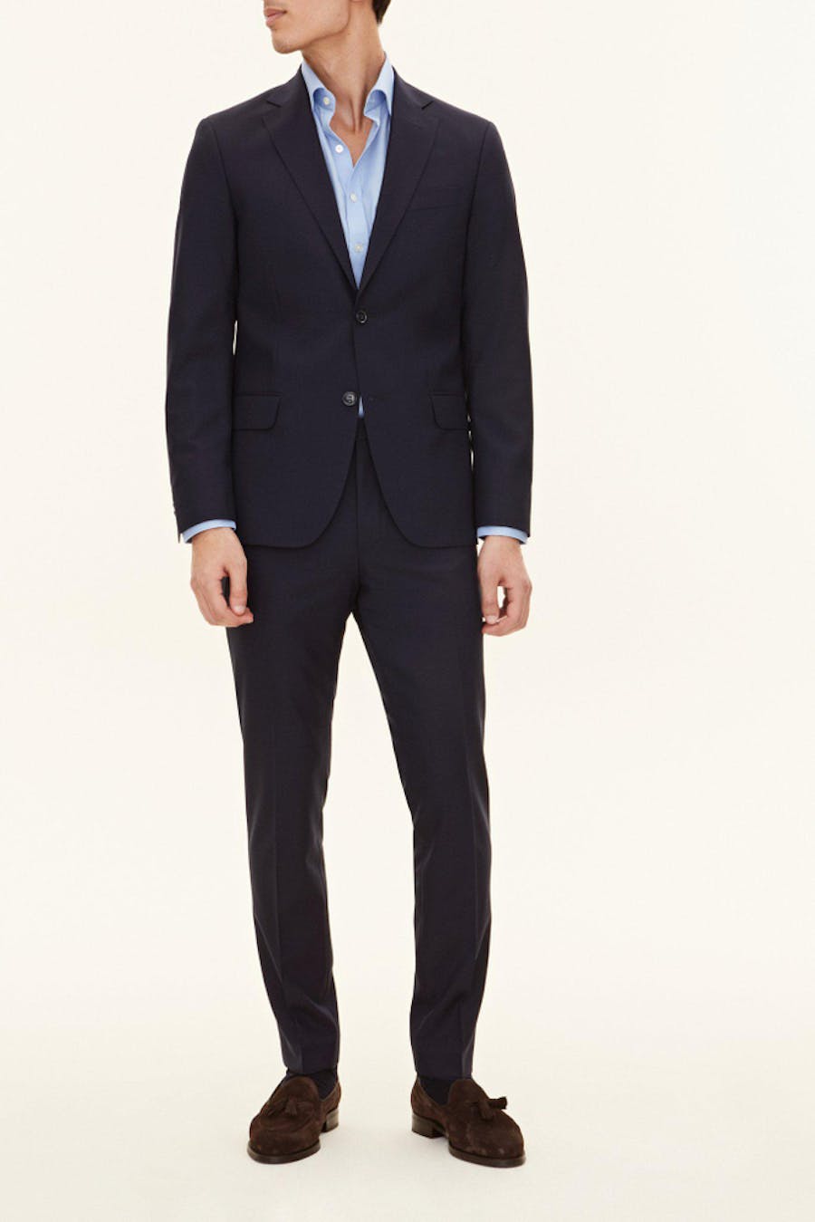 Slim Fit Microstructure Jakkesæt