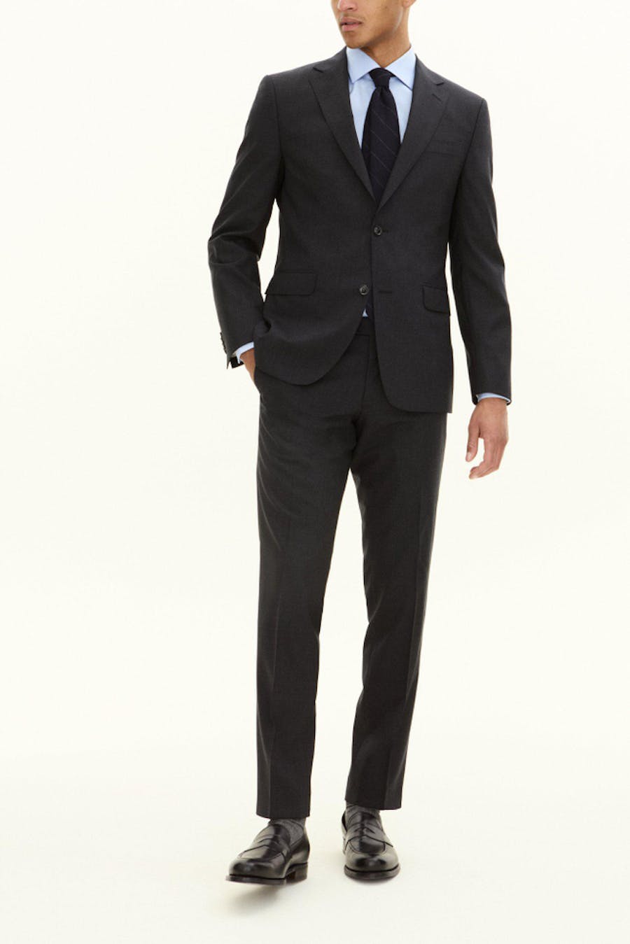 Regular Fit Microstructure Suit