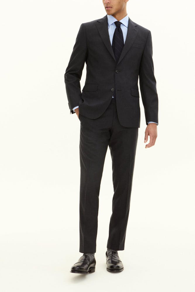 Regular Fit Microstructure Suit