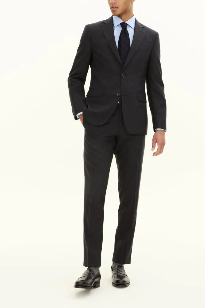 Regular Fit Microstructure Suit