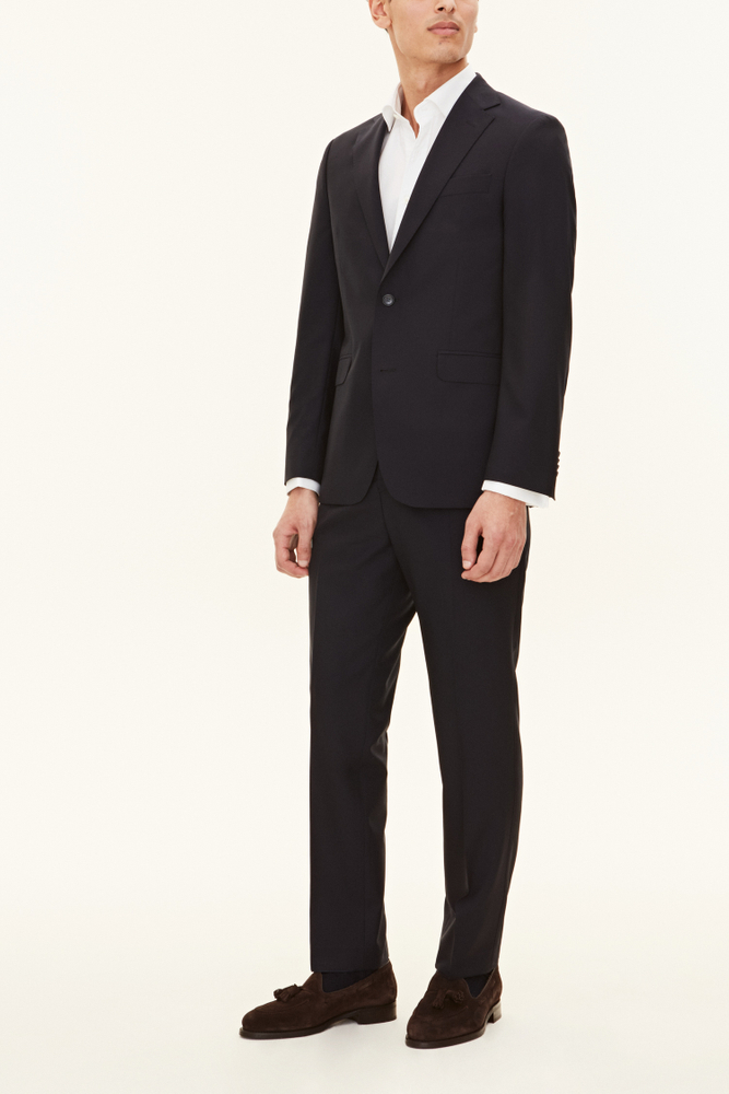 Regular Fit Microstructure Kostym