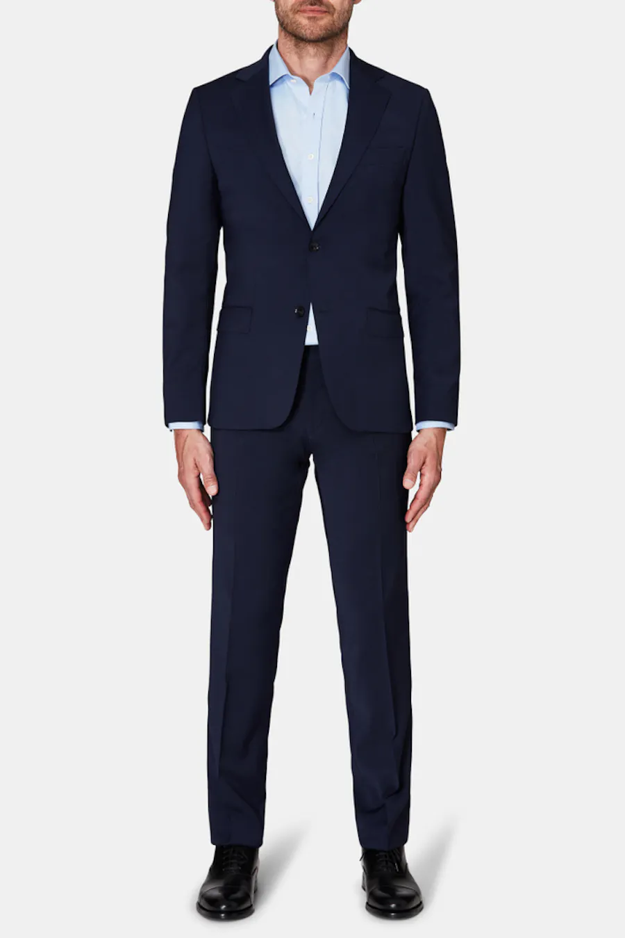 Slim Fit Microstructure Jakkesæt