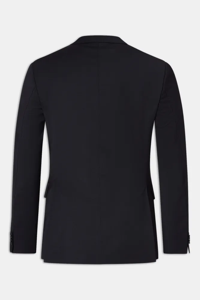 Slim Fit Microstructure Dress