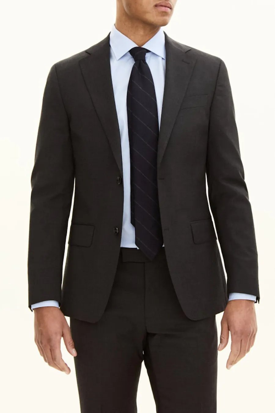 Slim Fit Microstructure Dress