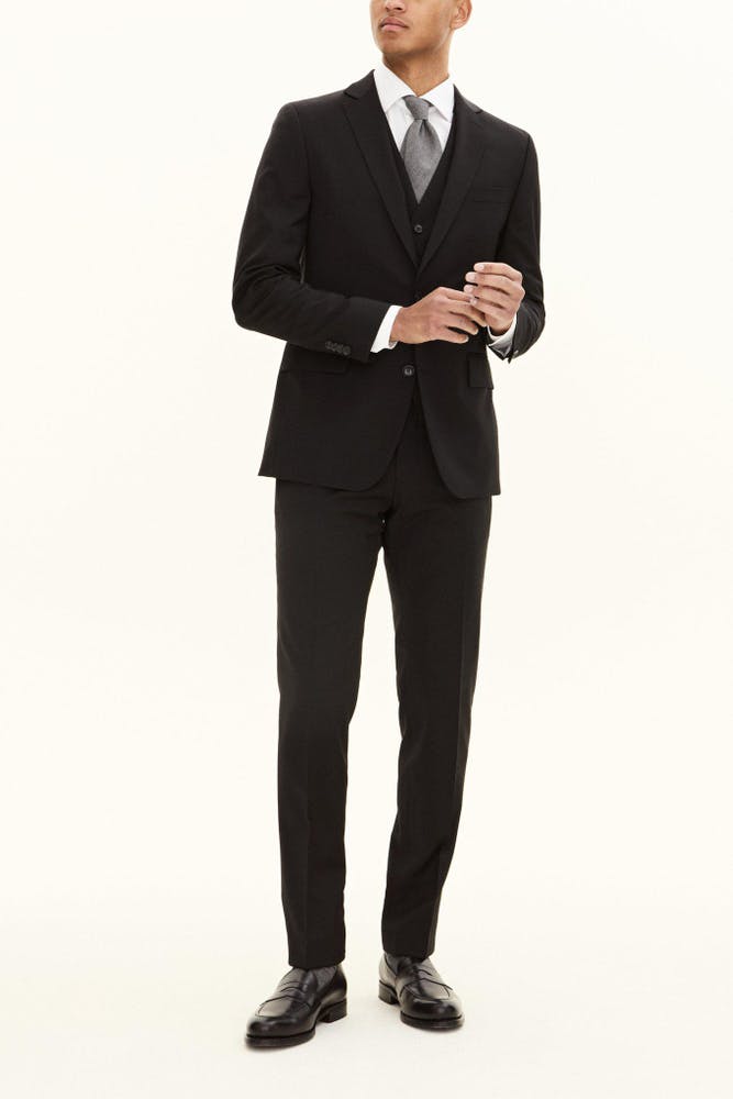 Regular Fit Microstructure Dress