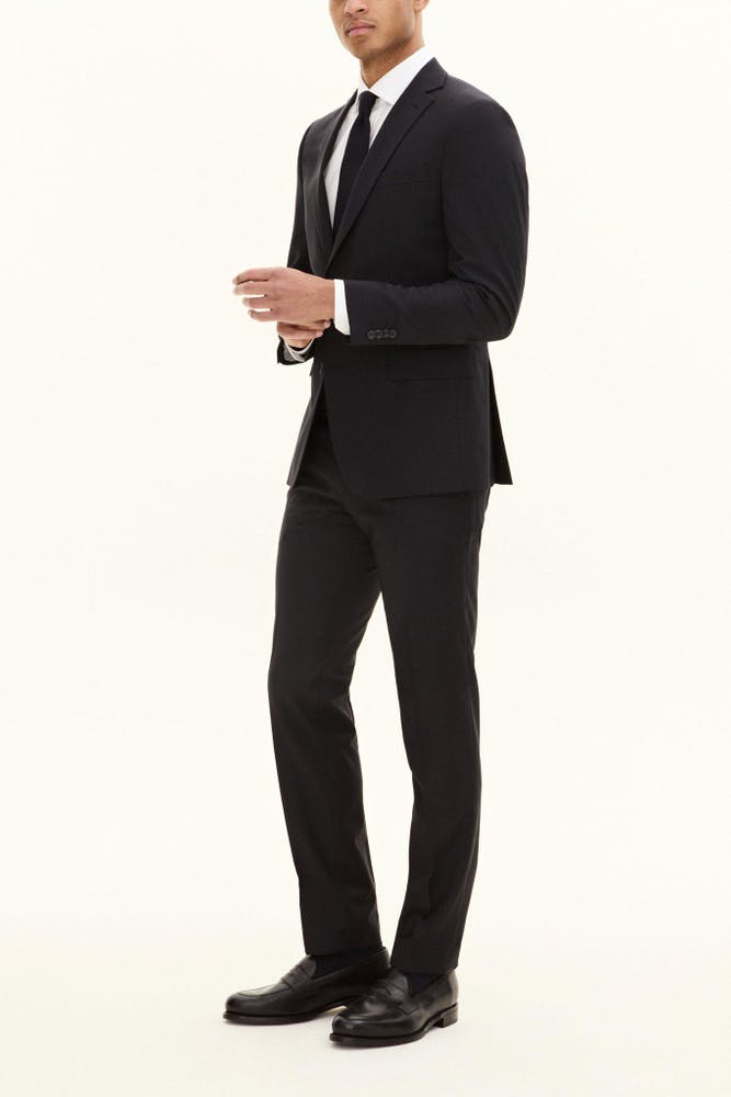 Regular Fit Microstructure Jakkesæt