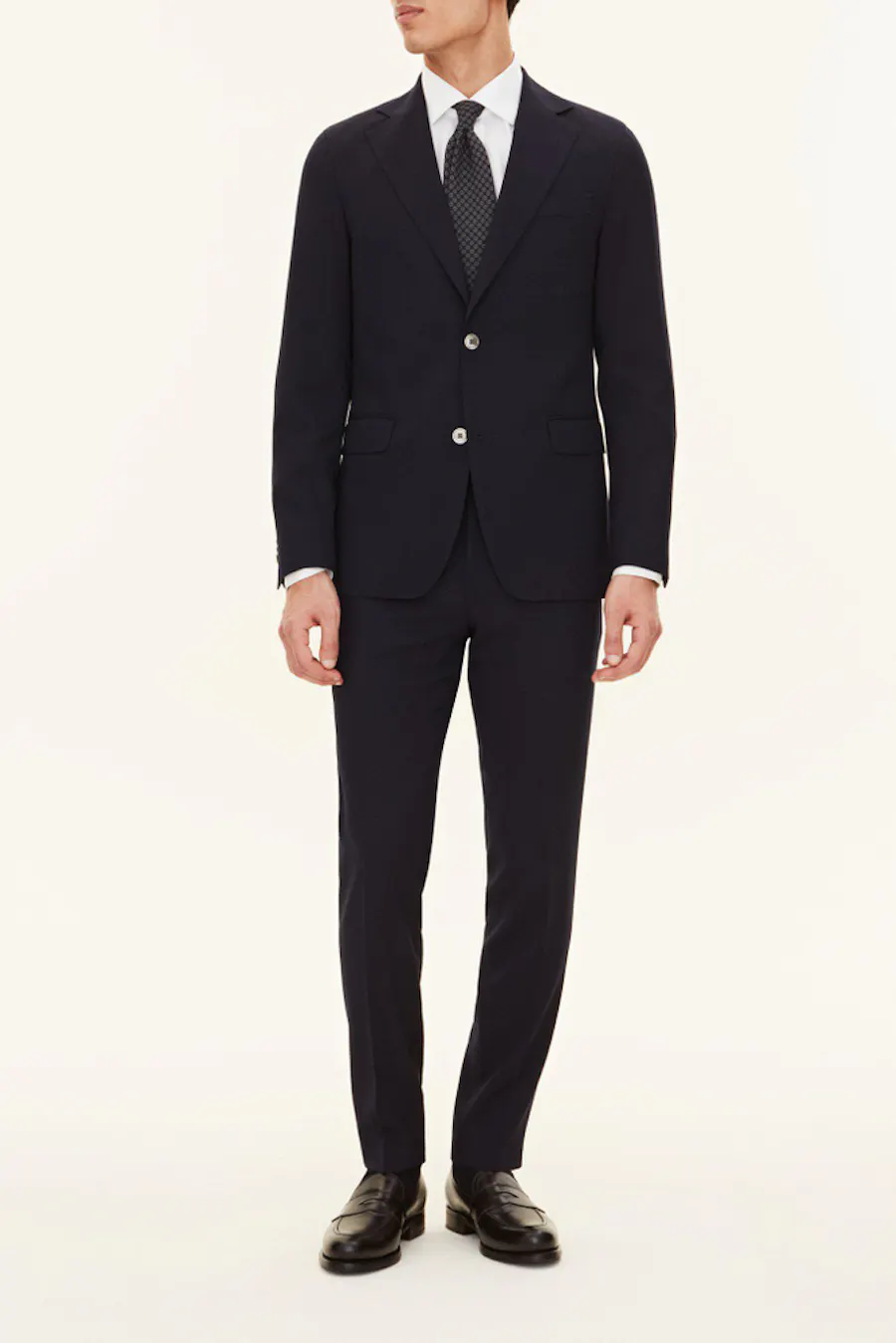 Slim Fit Tropical Wool Kostym