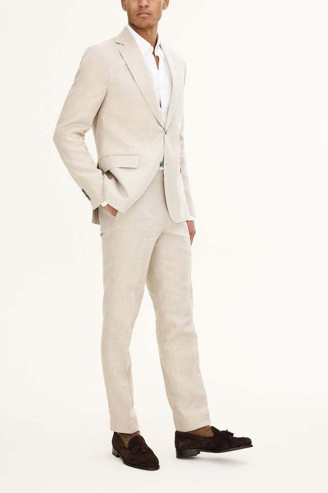 Regular Fit Hørjakkesæt