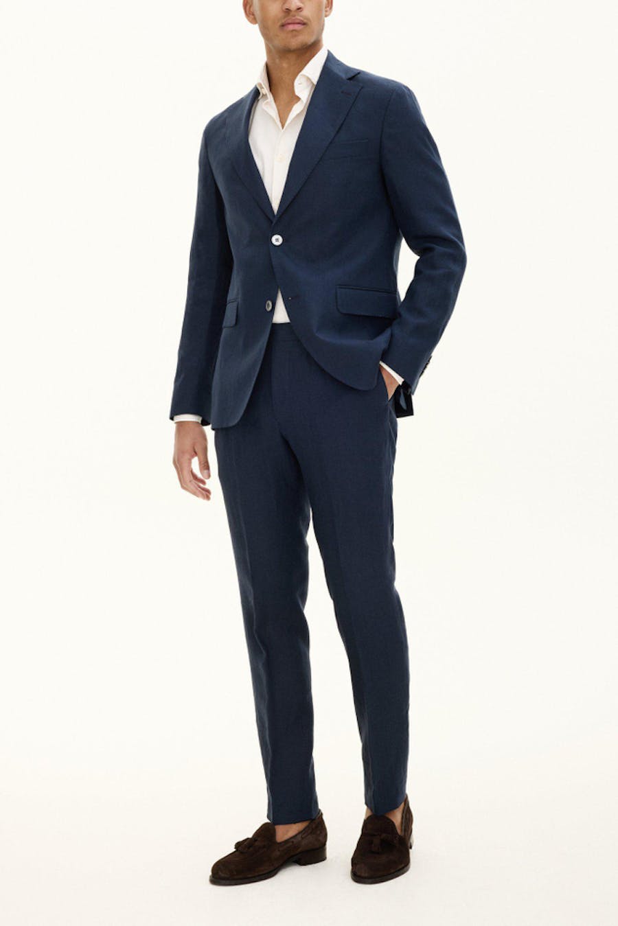 Regular Fit Hørjakkesæt