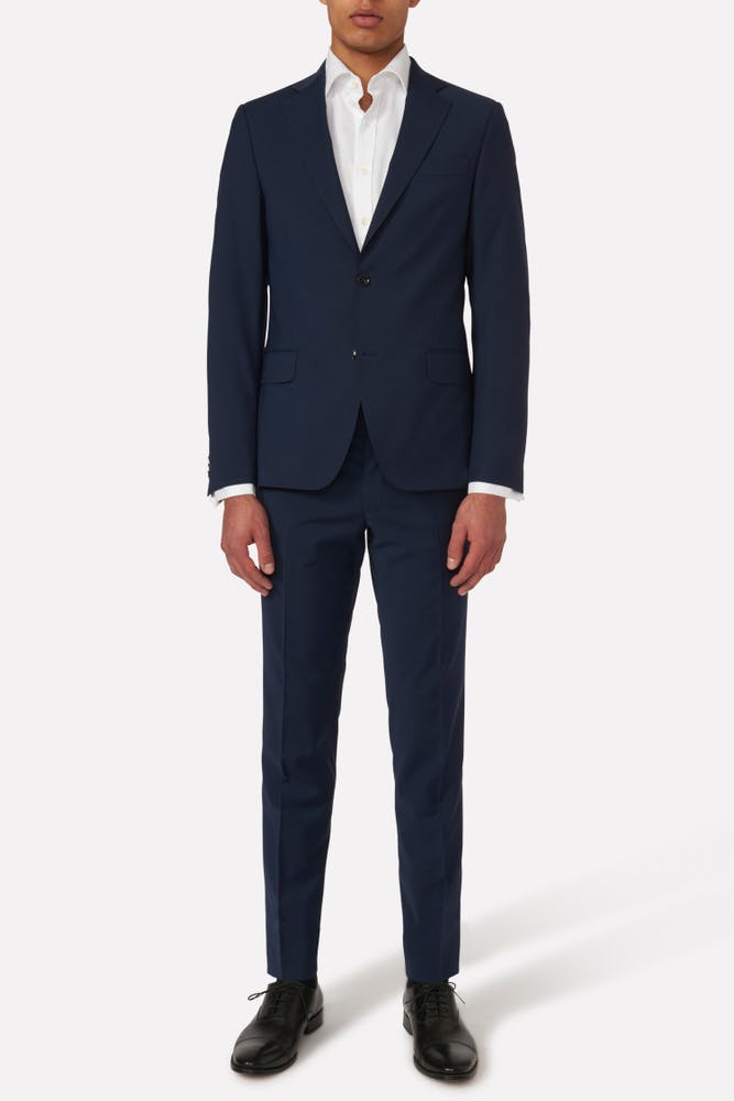 Slim Fit Microstructure Dress