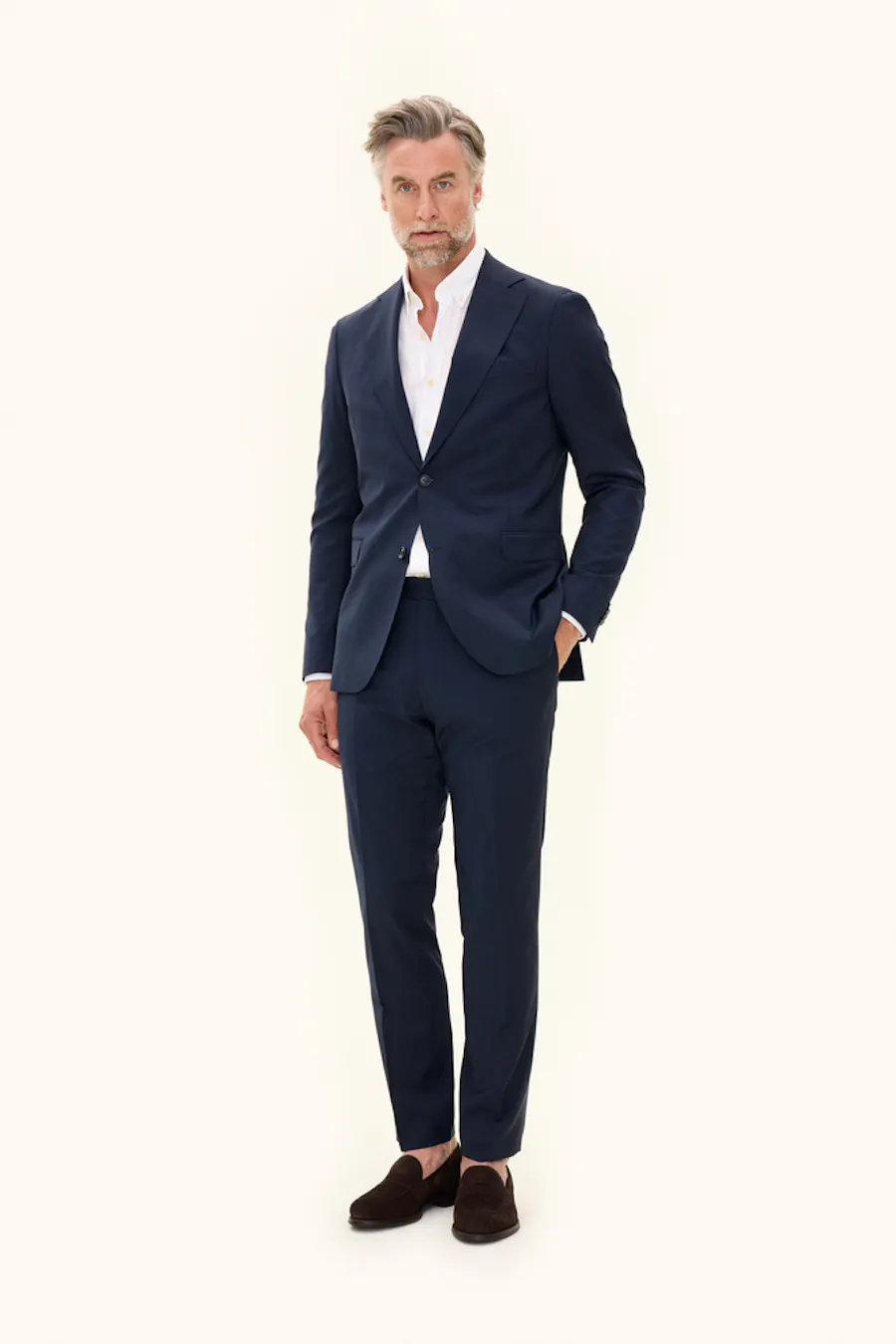 Slim Fit Microstructure Dress