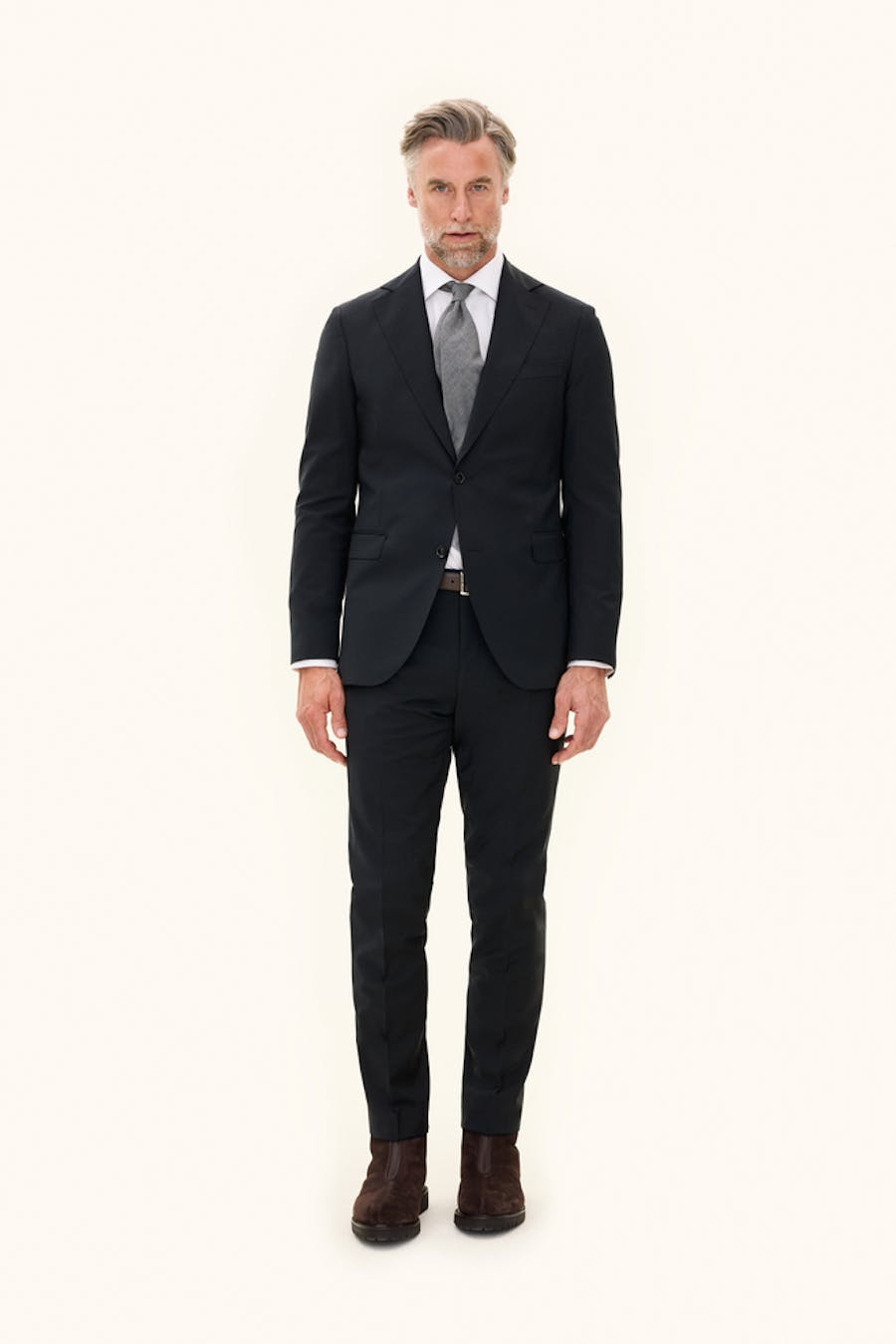 Slim Fit Microstructure Jakkesæt